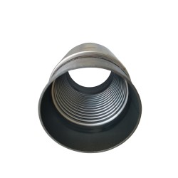 Exhaust Expansion Joint,DN 50, ax +- 30mm, lat +- 18mm LN 225mm